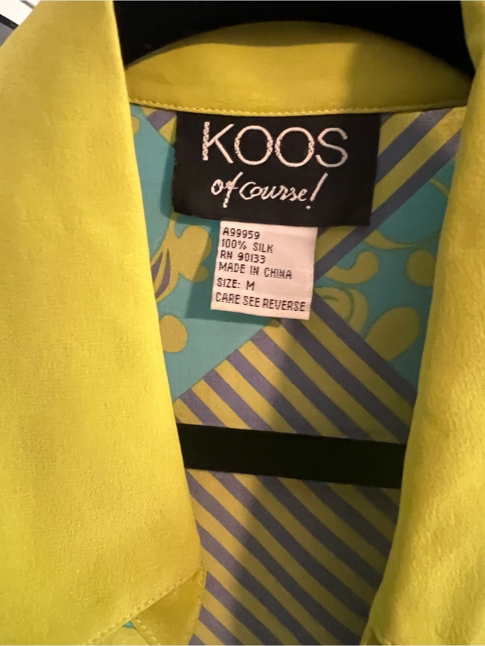 Women Lime Green and Turquoise Mixed-Print Shirt - Picture 2 of 5